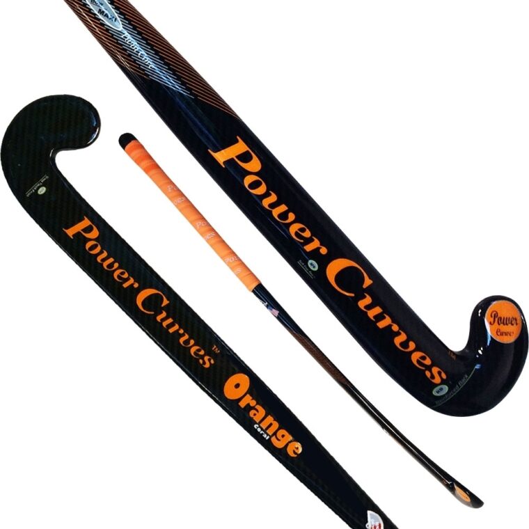 Field Hockey Stick Orange Coral Outdoor